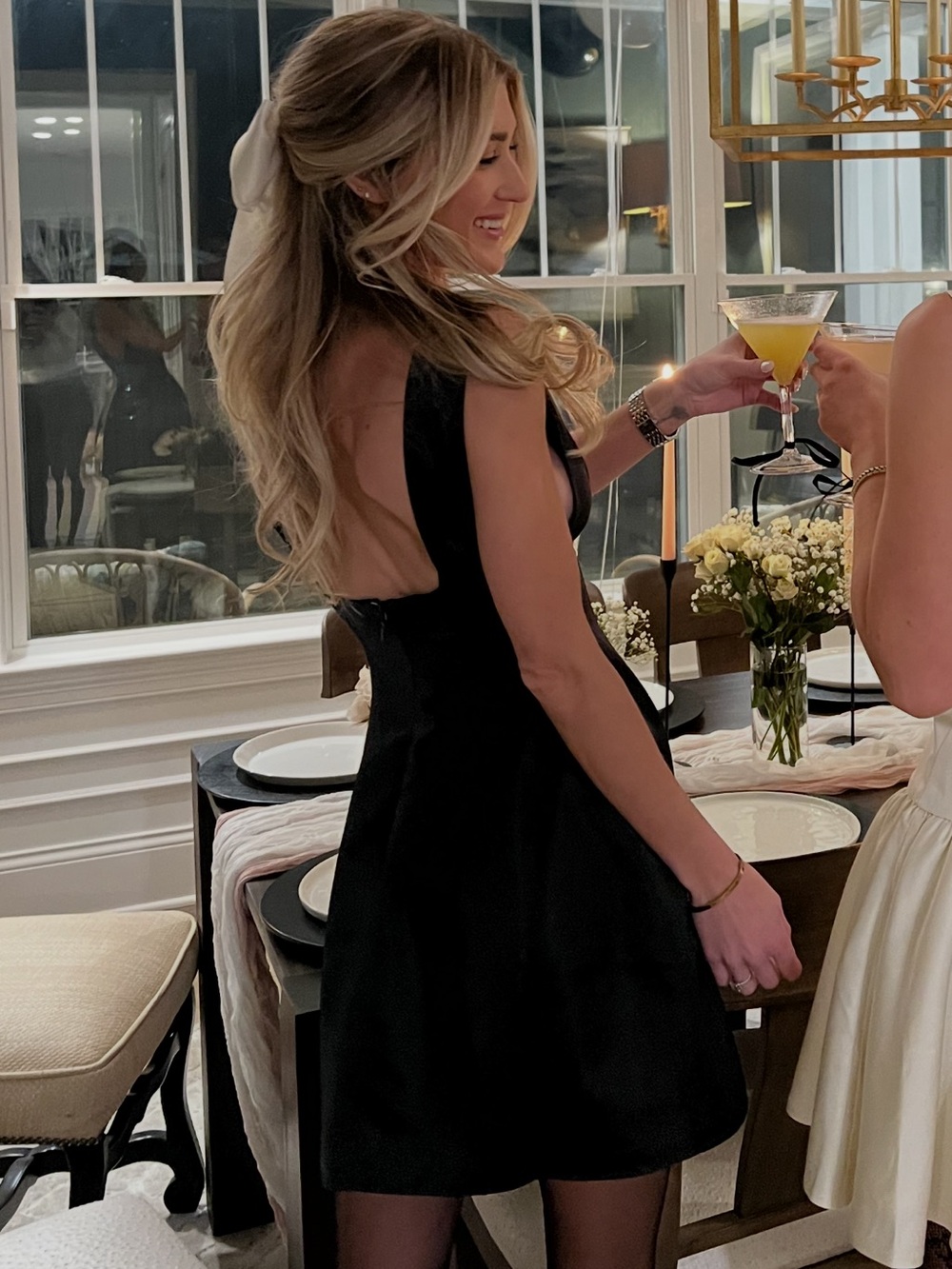 WeWoreWhat Flare Mini Dress